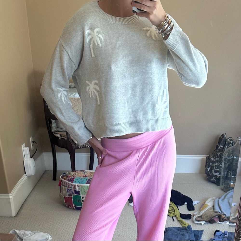 Light gray Rails sweater. Size medium - Picture 3 of 4